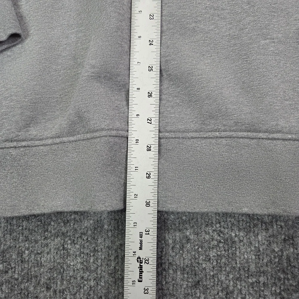 Mens Nike Air Jordan Essential Holiday Fleece Crewneck Sweatshirt Plaid Gray 3XL